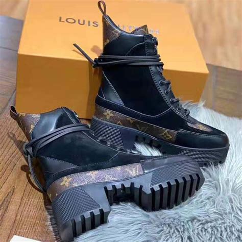 louis vuitton world tour desert boots|Louis Vuitton suede boots.